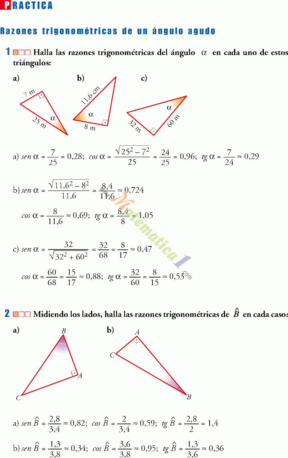Ejercicios de trigonometria resueltos pdf to excel